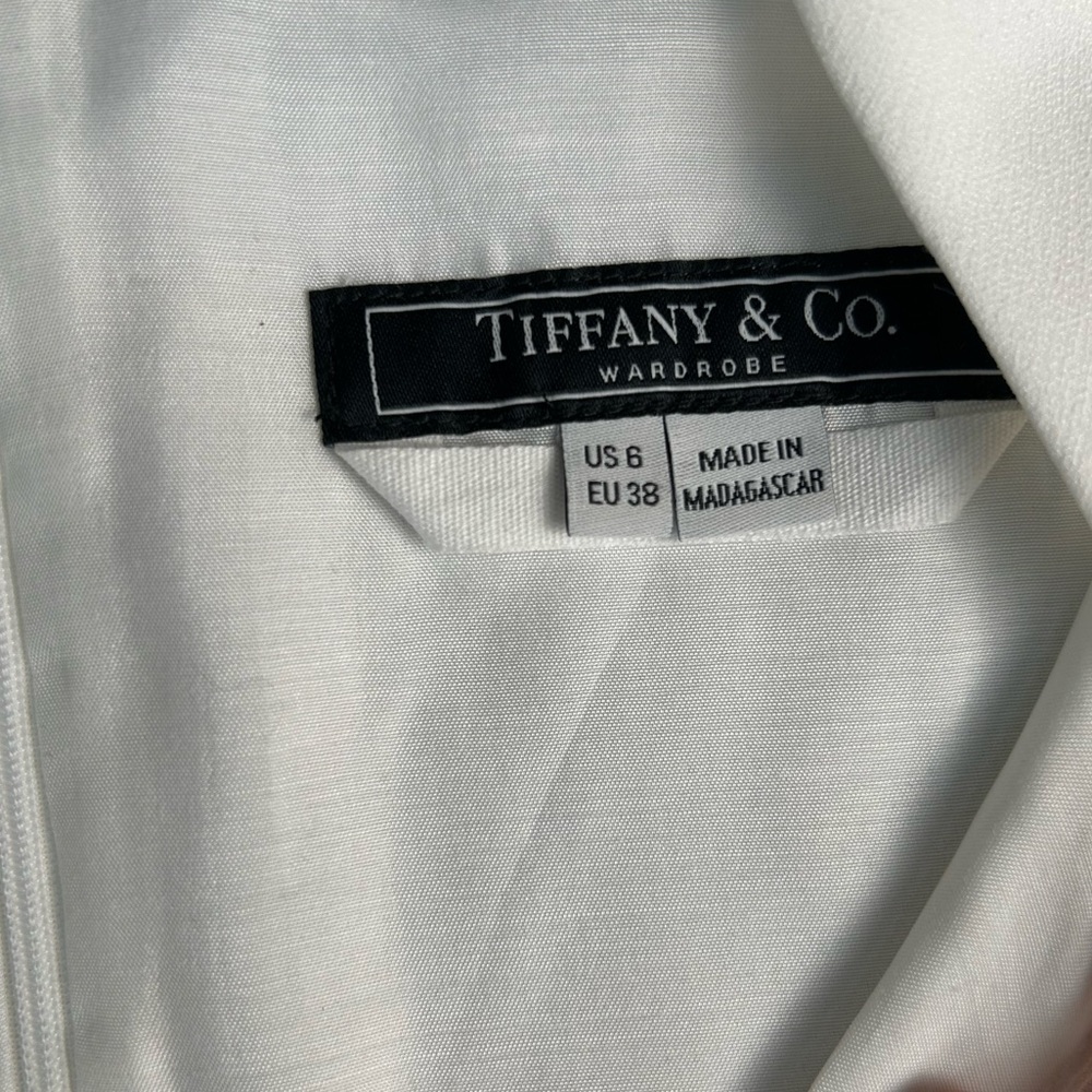 Tiffany & Co. White Blouse size 6 - Picture 2 of 7